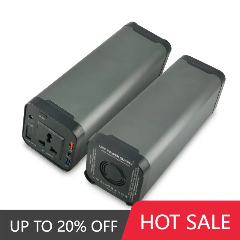 

portable custom outdoor car power bank ac output for up200 220V 50000mah power bank high capacity typ-c outdoor power bank