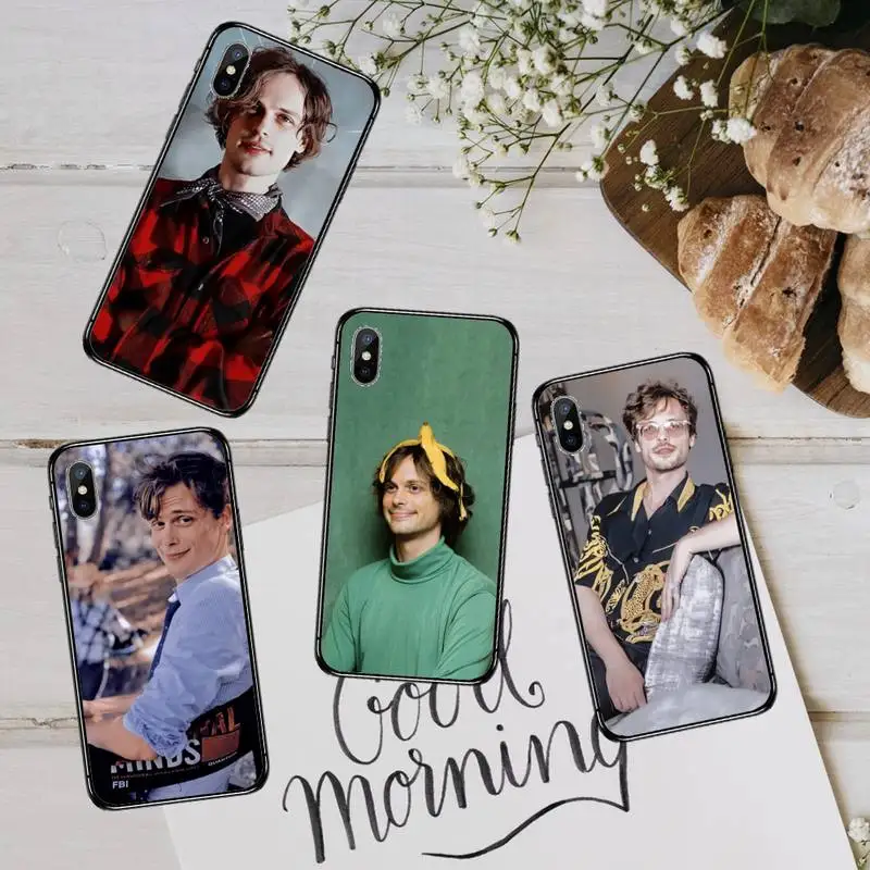 

Matthew Gray Gubler actor Phone Case For iphone 12 11 13 7 8 6 s plus x xs xr pro max mini shell