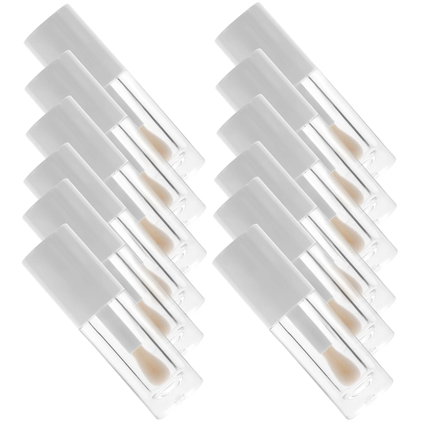 

Wand Clear Lip Gloss Tubes Empty Bottles Women Tools Refillable Balm