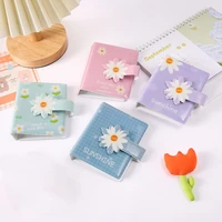 photo album ins daisy cute picture storage case 3 inch 36 slots album kpop photocard holder collection book with buckle