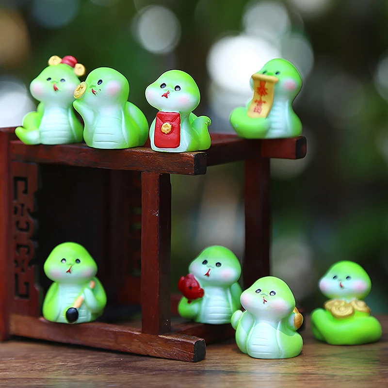 2025 украшение дома новогодняя змея аксессуары для стола офисное рабочего