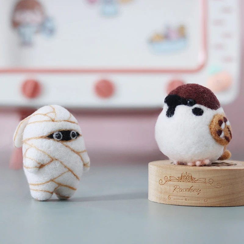 Набор DIY шерстяных войлочных материалов для ручной работы Набор DIY шерстяных войлочных материалов для ручной работы