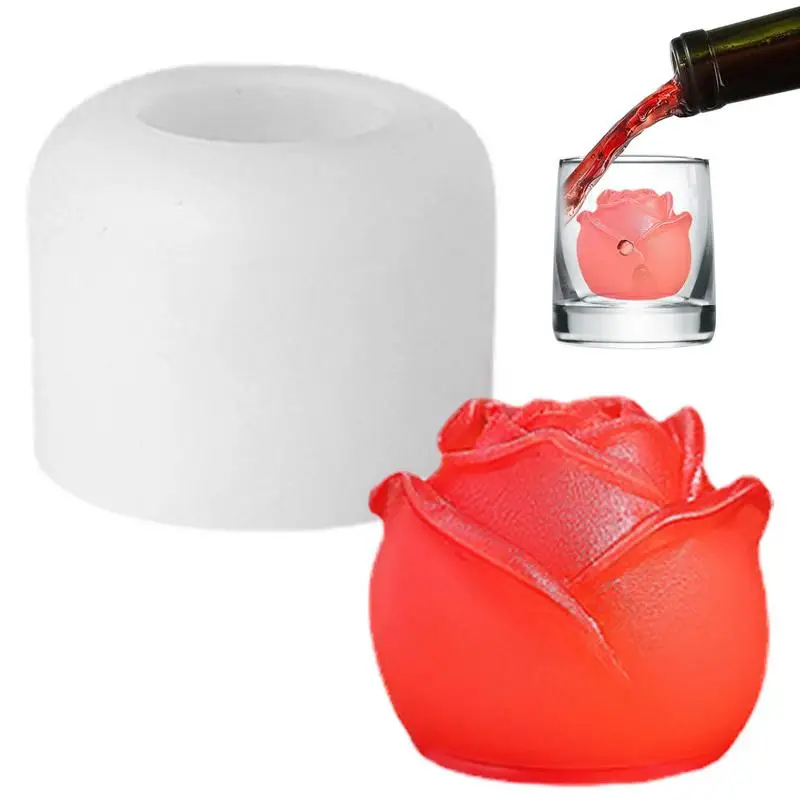 Candle Mold Silicone Molds Soap Making Mold DIY Ornaments Making Tool Ice Cube Mold