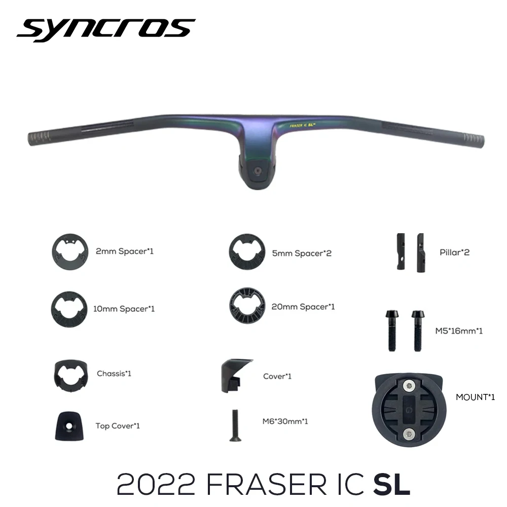 2022 SYNCROS FRASER IC SL WC Хамелеон для рамы Sparks -20 ° Полностью углеродное волокно