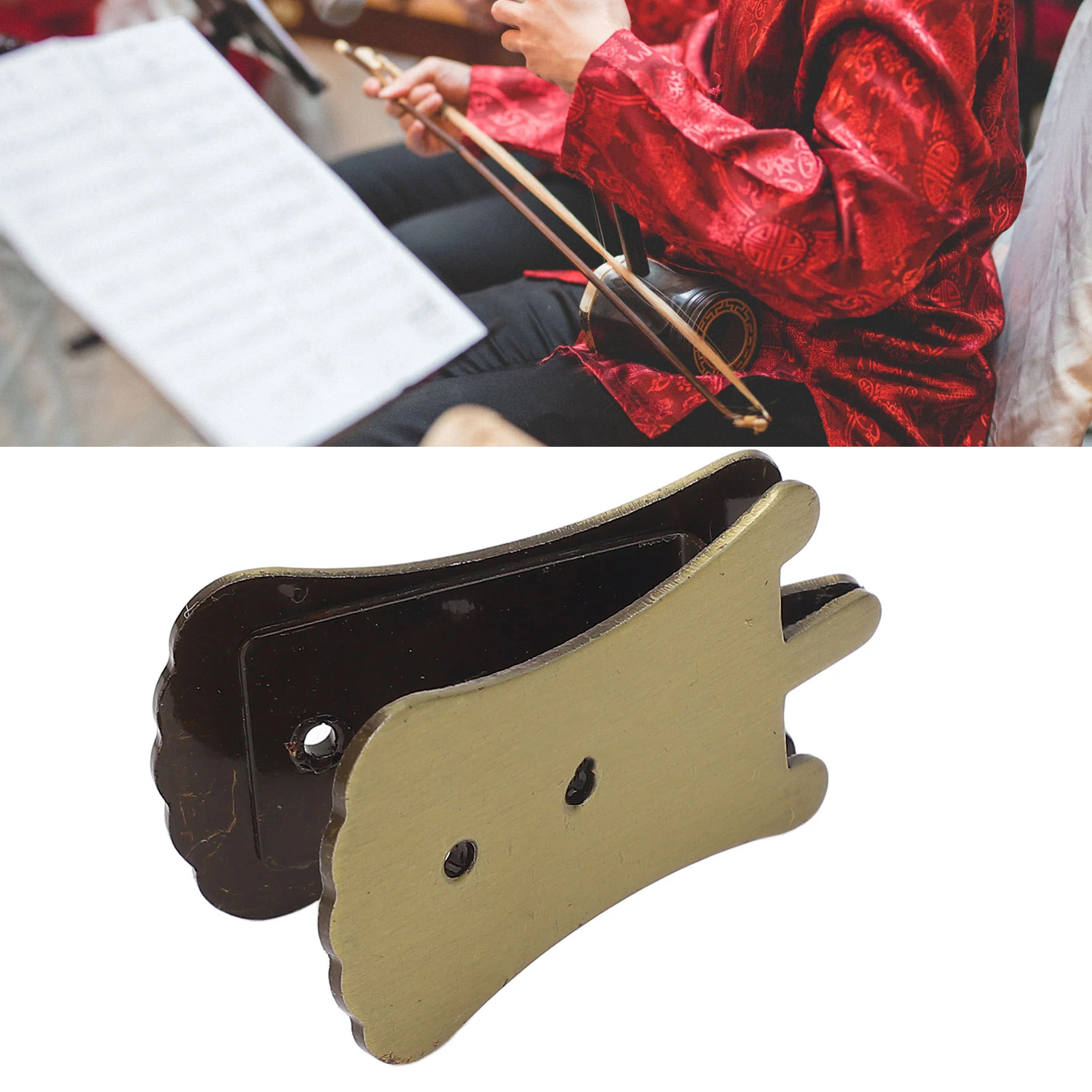 Металлический глушитель Erhu с бесшумным уменьшением громкости мощный клипсой для