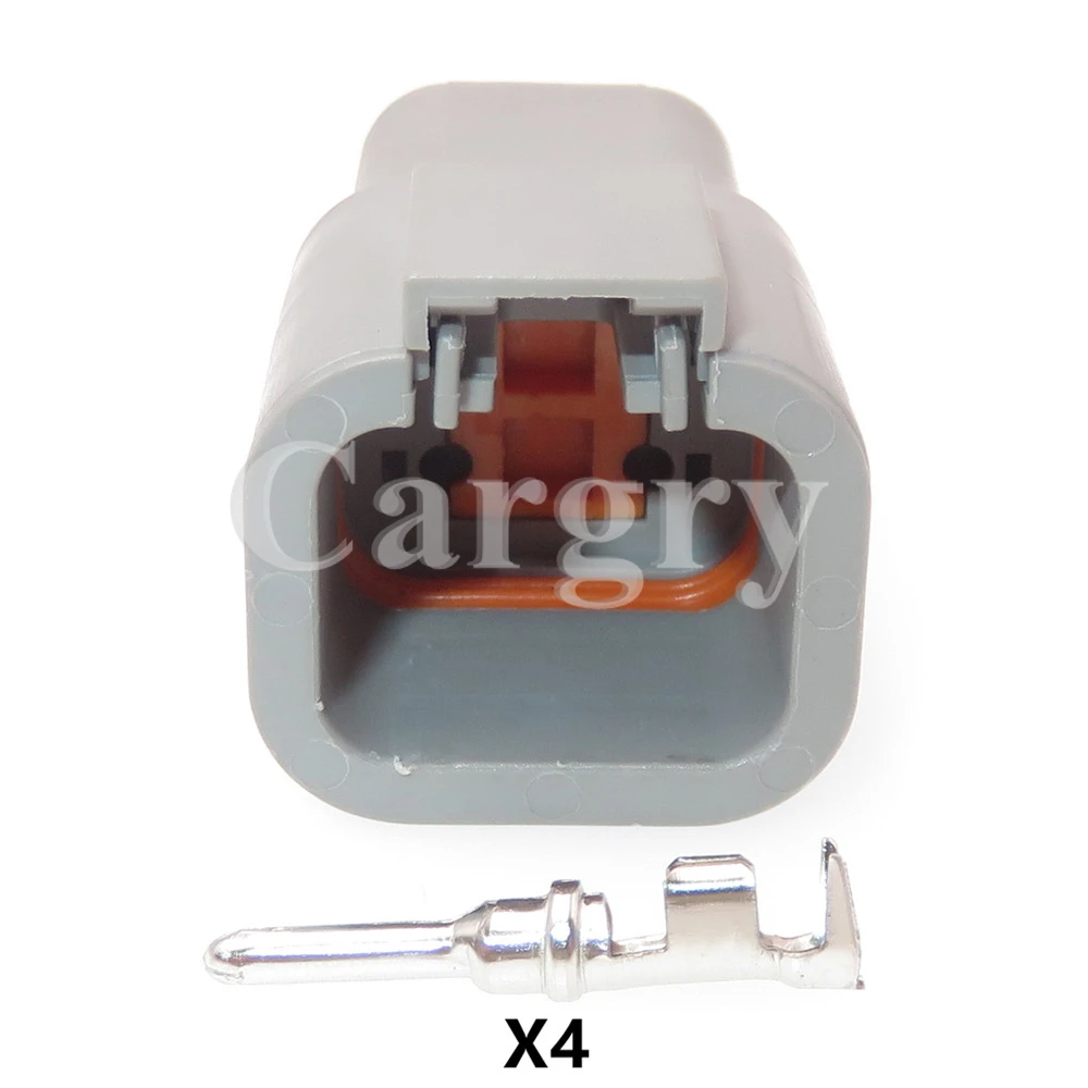 

1 компл. 4P Φ автомобильный двигатель, пластиковый корпус, герметичная заглушка, автомобильный большой ток, электрическая кабельная розетка