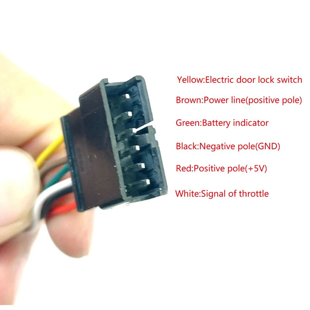 

Twisting Throttle Grip ABS+Rubber About 300g 48V Accurate Black Clear Good Non-slip Grip LCD Display Instrument
