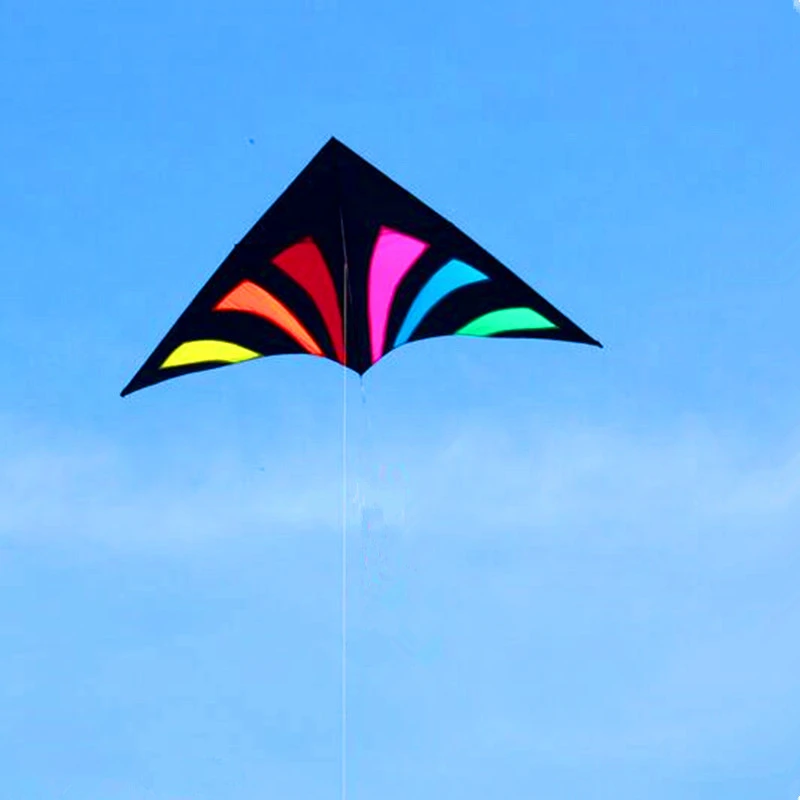 Free shipping large rainbow kite flying outdoor fun toys for children nylon kite cometas infantiles