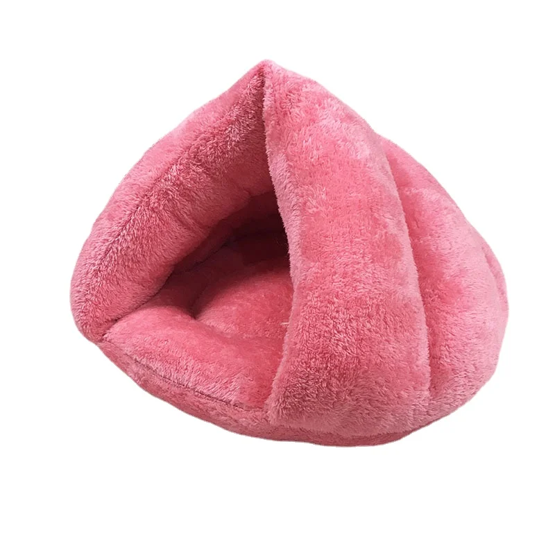 

Pet Dog Bed Cat Litter Winter Small Medium French Bulldog Chihuahua Warm Cushion Sleeping Bag Yurt Slippers Litter Deep Sleep