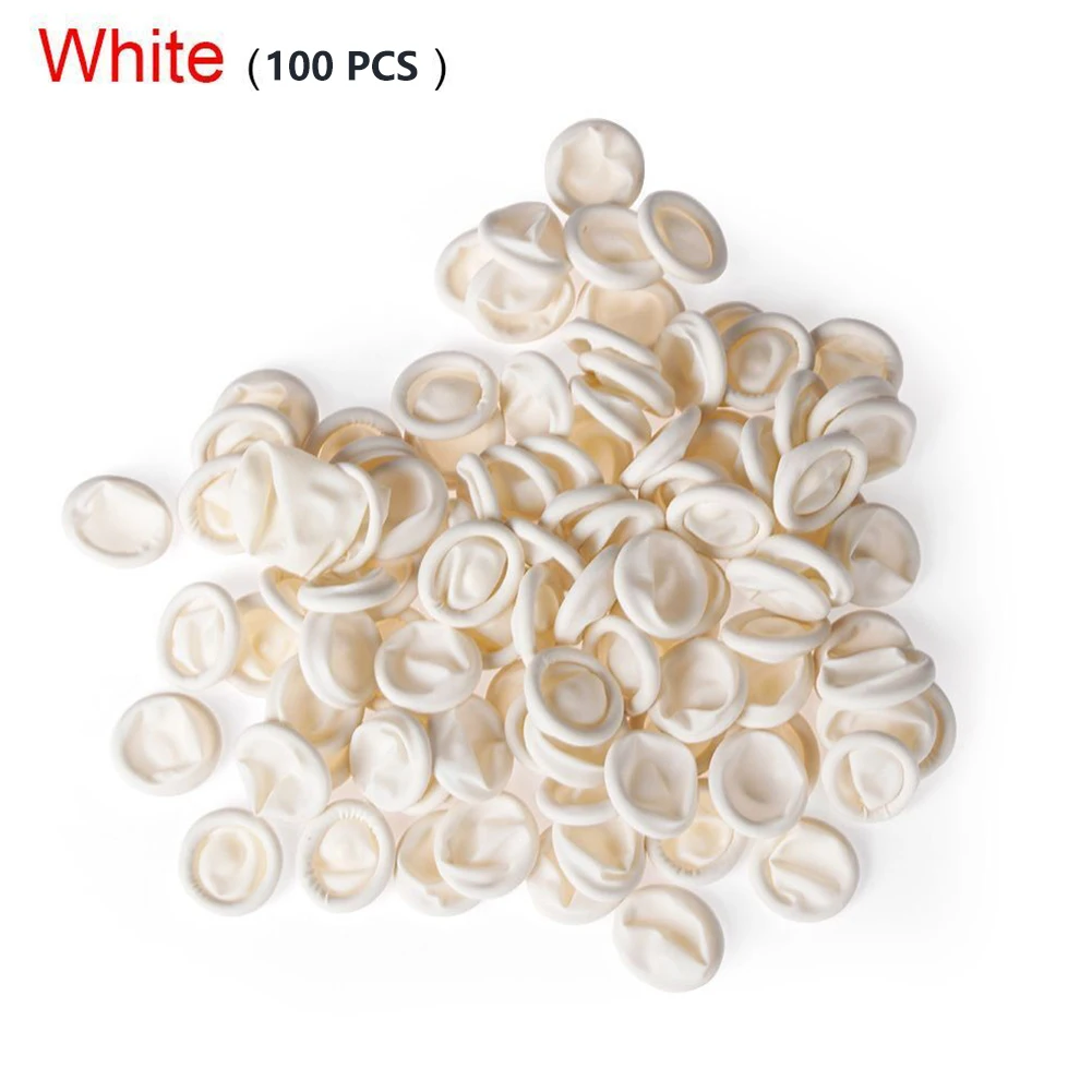 Резиновые перчатки напальчники электронные домашний интерьер ювелирные изделия