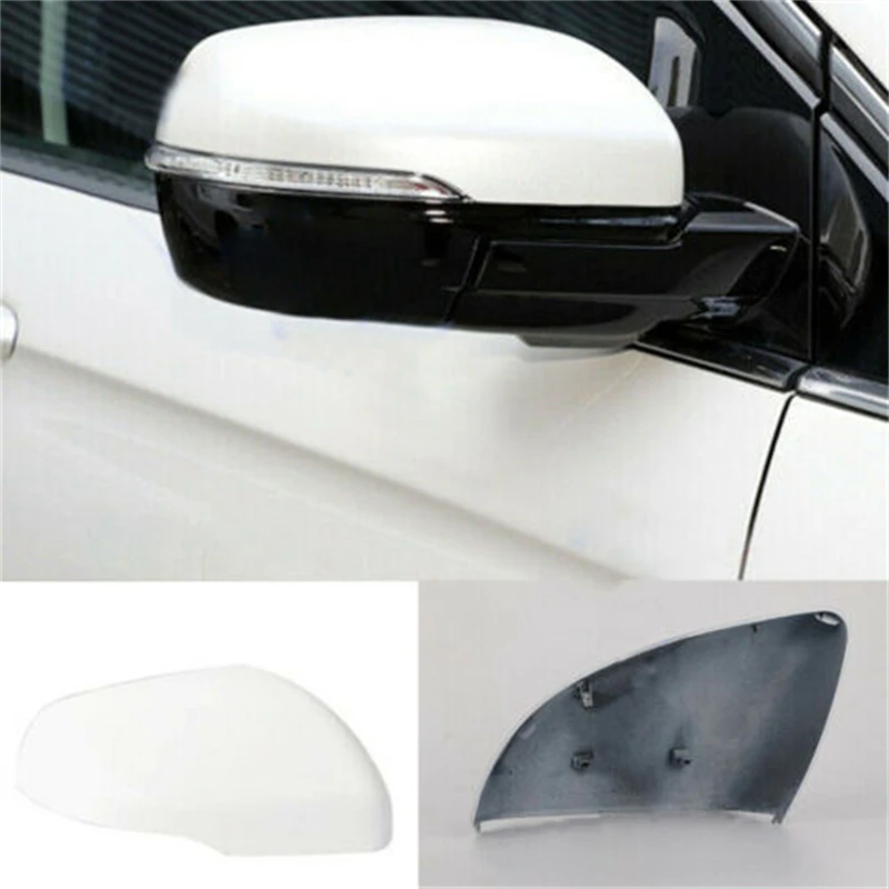 

Накладки на боковые зеркала заднего вида, накладки на левую и правую сторону, глянцевые, черные, белые, для Ford Edge 2015, 2016, 2017, 2018, 2019, 2020, 2021