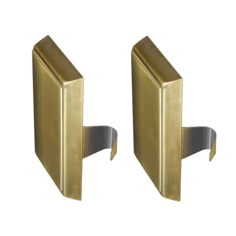 Рождественский держатель для чулок 2 шт. прямоугольные крючки нескользящий