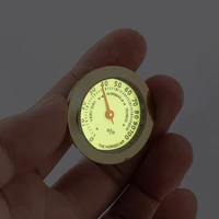 36mm small luminous hygrometer hygrometer mechanical automatic induction cigar box