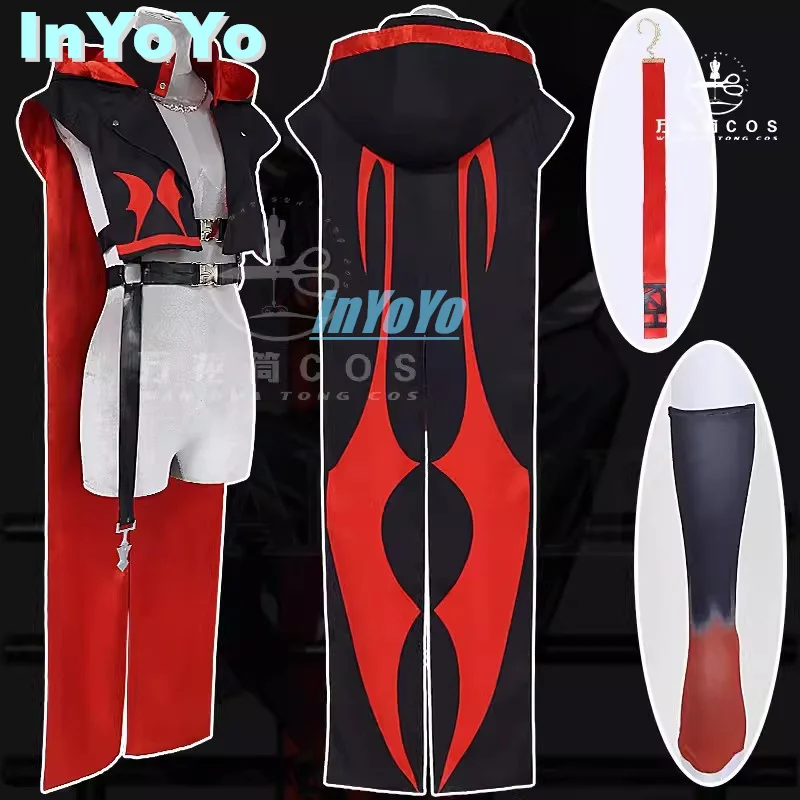 Костюм для косплея InYoYo Kuzuha повседневная униформа Kanae Vtuber Nijisanji knkn плащ ролевых игр