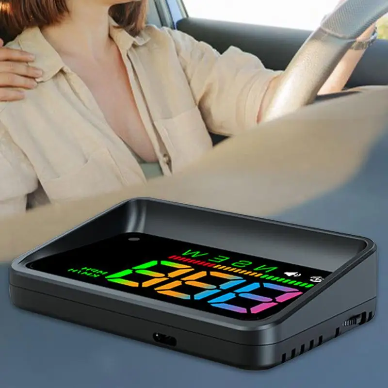 Проекционный дисплей на лобовое стекло Φ HUD Многофункциональный спидометр H4