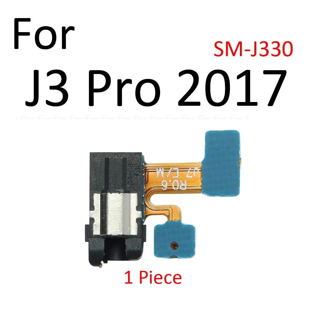 Шлейф для наушников Samsung Galaxy J2 J3 J5 J7 Pro J4 J6 Plus J8 2016 2017 2018