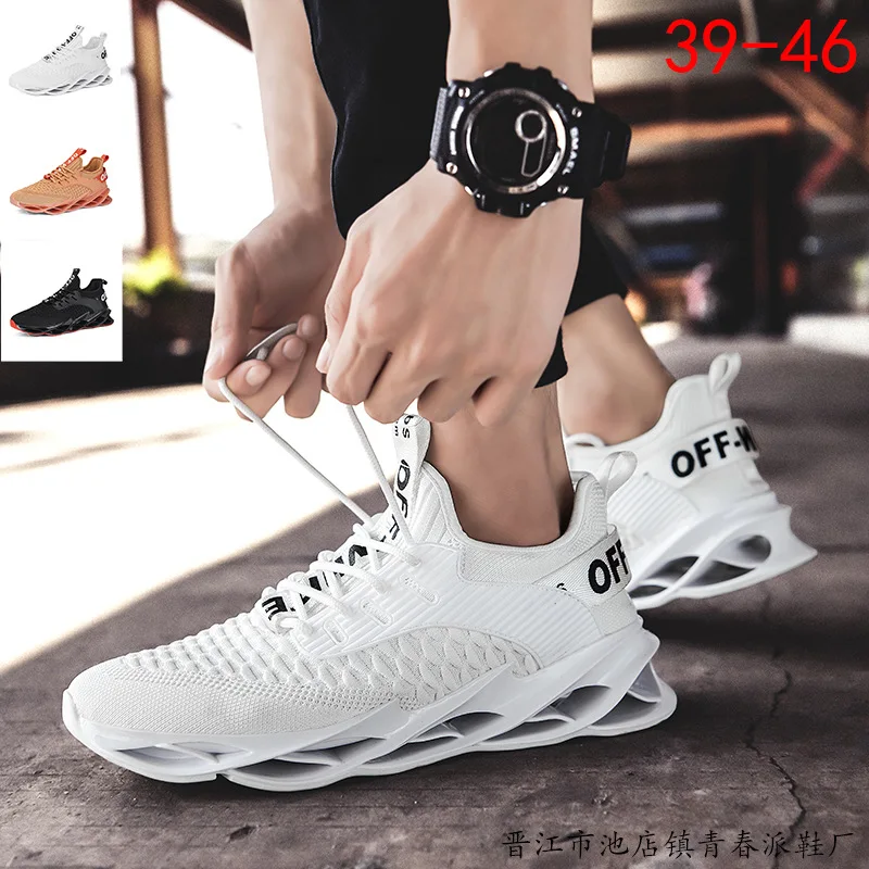 2021 Autumn New Running Shoes Men Korean Sports Casual Shoes Personality Youth Fashion Large Size Running Shoes Men