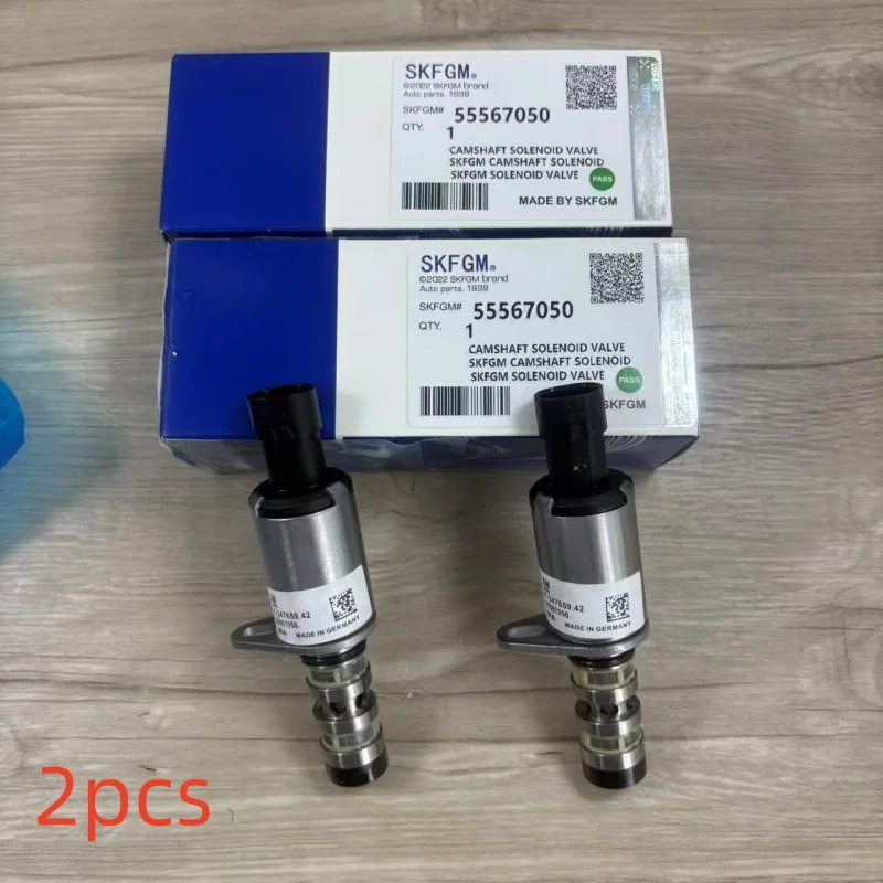 2 шт. электромагнитный клапан управления кулачком распределительного вала для Chevy Cruze Aveo Orlando Sonic Astra Pontiac G3 Vauxhall Opel Mokka Astra 55567050
