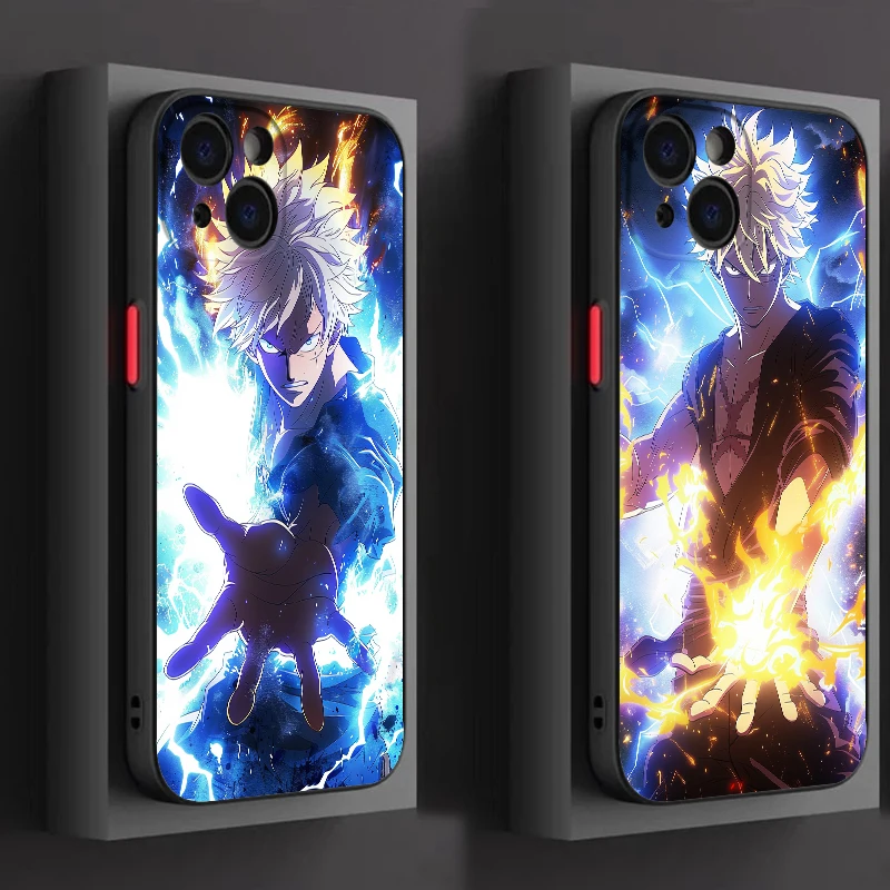 Прозрачный матовый чехол для iPhone 15 14 13 12 Mini 11 XS XR X 8 7 Pro Max Plus