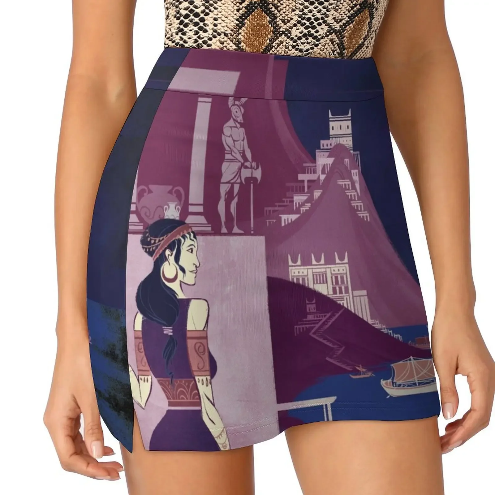 Древняя цивилизация Минотавр - Кретговая бронза История эпохи Мини-юбка Minos