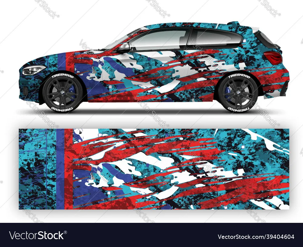 

Граффити, наклейка на автомобиль, полная наклейка, декоративная гравировка тела, гоночная графическая наклейка, виниловая пленка, современный дизайн, Красный Ретро