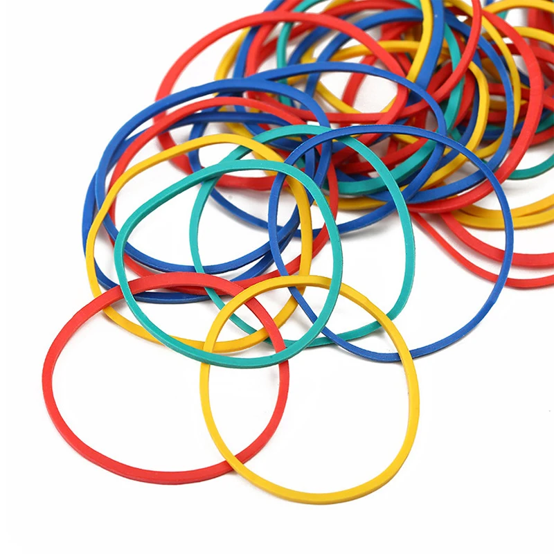 

100 шт., разноцветные резиновые кольца для тату-машинки