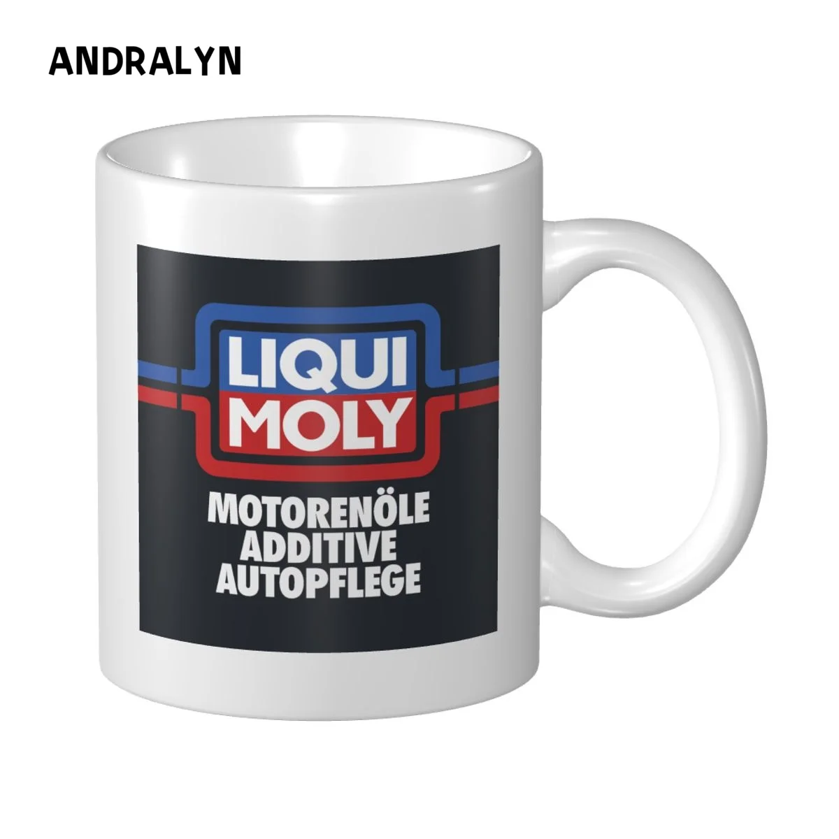 

Liqui Moly 2003 Logo Mug 330ml 2023 Funny Ceramic Creative Coffee Mugs Christmas GIft Cup