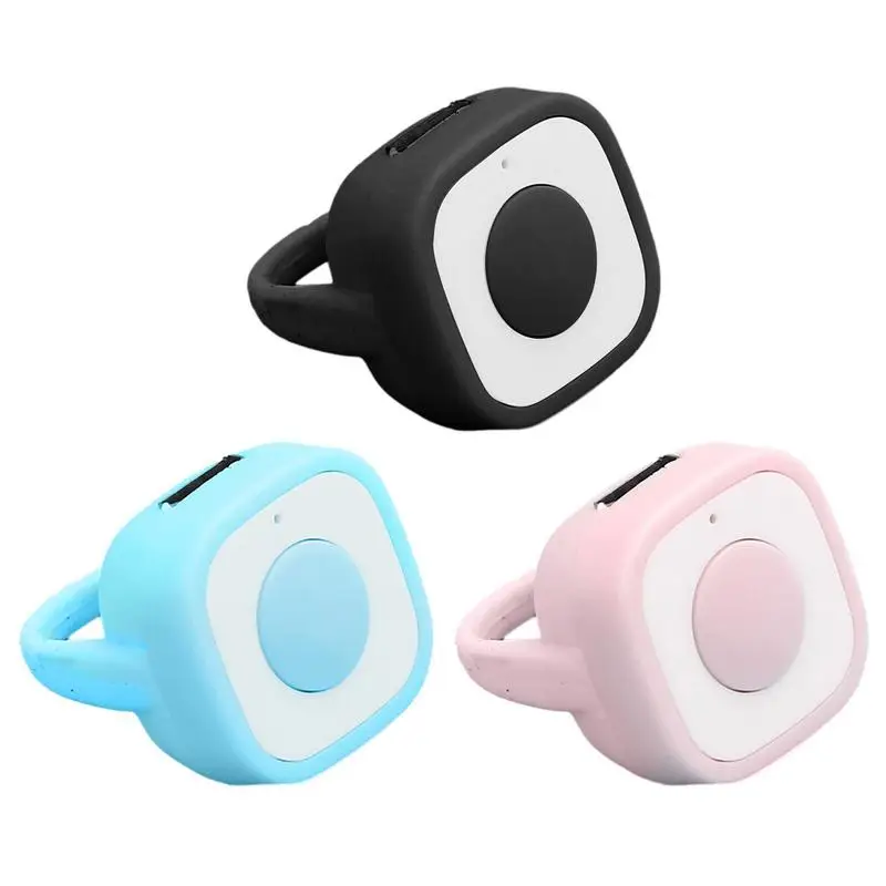 

Wireless Ring Remote Control Shutter Release Button Fingertip Phone Selfie Video Controller Rechargeable Camera Self-Timer Shutt