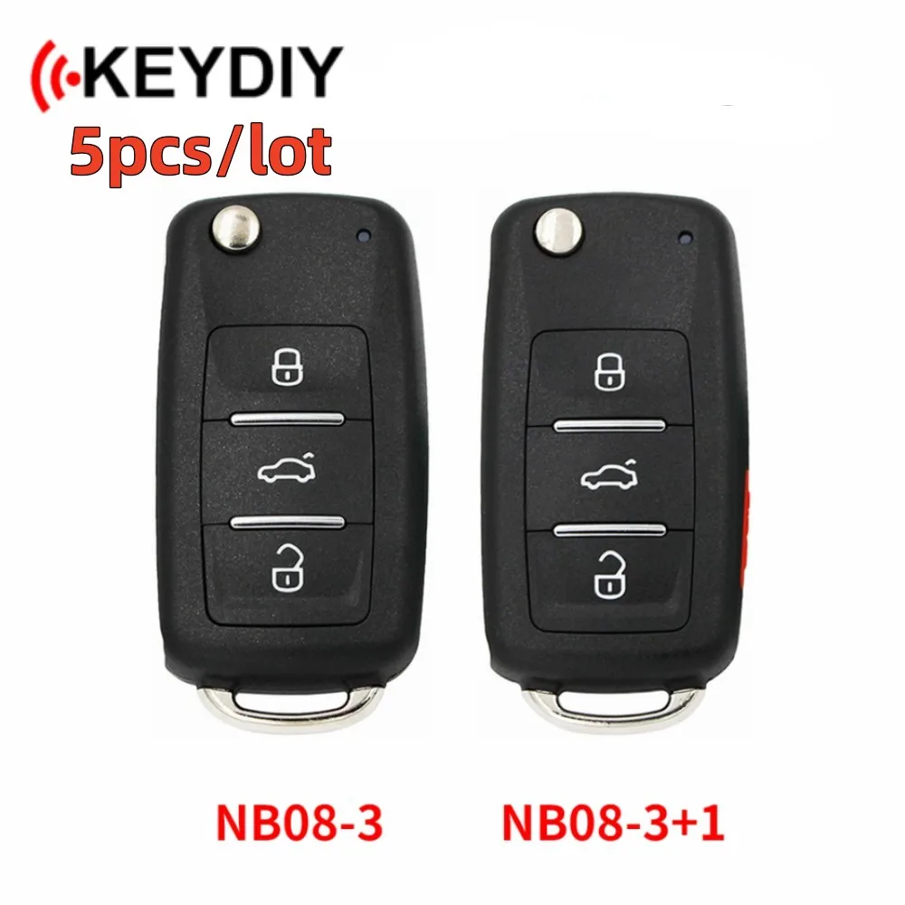 5 шт./лот KEYDIY NB08 универсальный пульт дистанционного управления серии KD NB