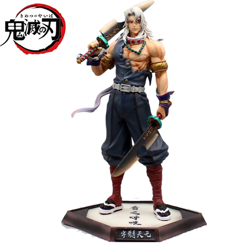 

Anime Demon Slayer Uzui Tengen Figure 29CM PVC Action Figures Kimetsu No Yaiba Figuras Collection Model Toys for Children Gifts
