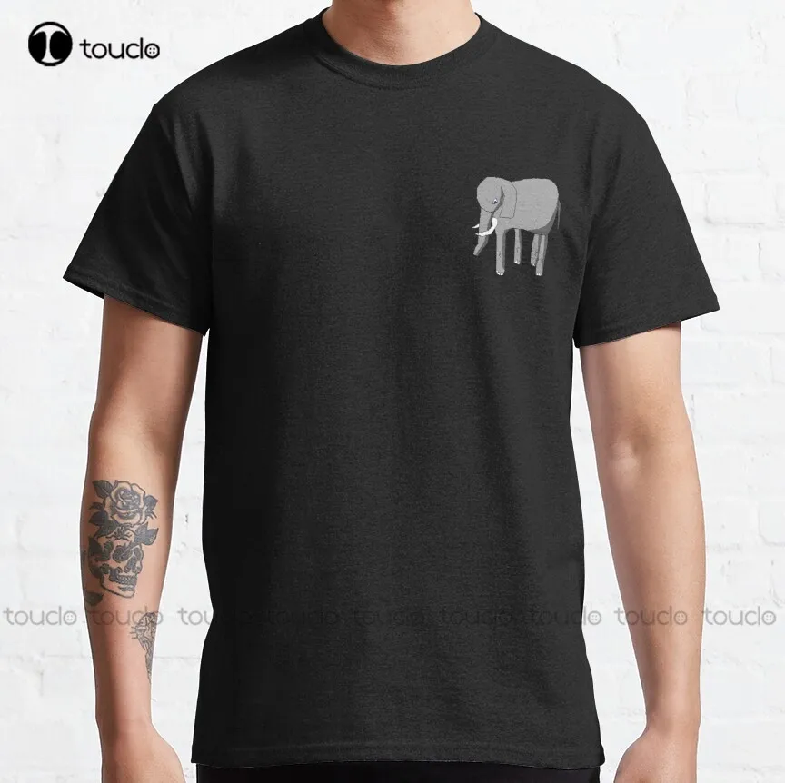 

Классическая футболка с изображением слона и синих глаз, Христианские Футболки, женская уличная одежда в стиле Харадзюку, дышащая хлопкова...