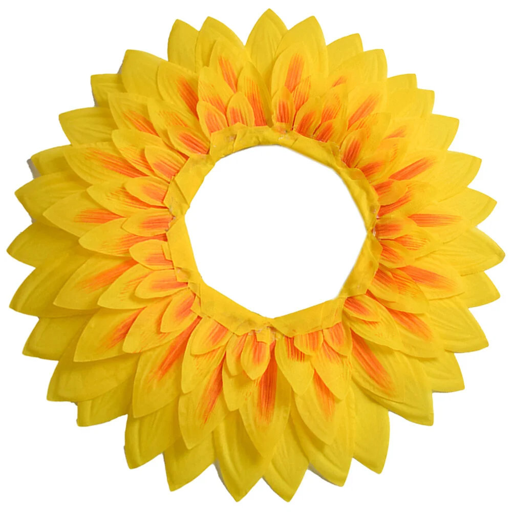 

Funny Sunflower Headgear Performance Costume Prop for Dance Party Festival Kids Party