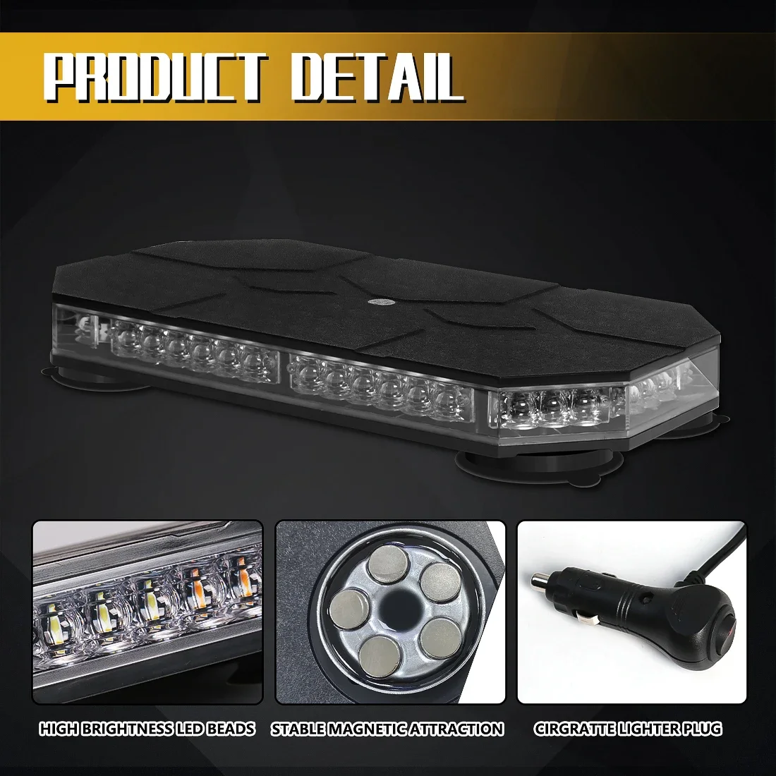 42-дюймовый стробоскоп для грузовиков скорой помощи Снежный плуг с контроллером