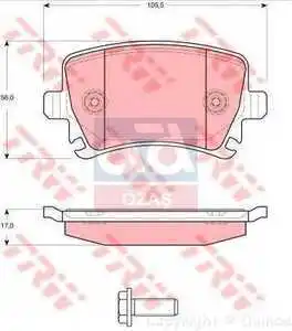 

Store code: GDB1622 for brake BALATA rear 04 CADDY-GOLF.V-JTT-PSST