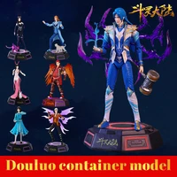 douluo mainland battle of the soul collection tang3 movable one piece luminous character model doll decoration desk figurine toy