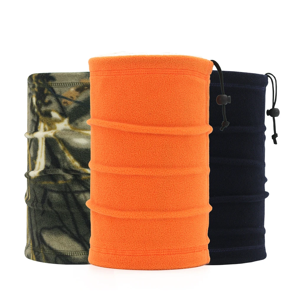 

Winter Warm Fleece Magic Scarf Tube Bandana Sports Headband Outdoor Windproof Neck Warmer Men Women Hiking Camping Cycling Hat