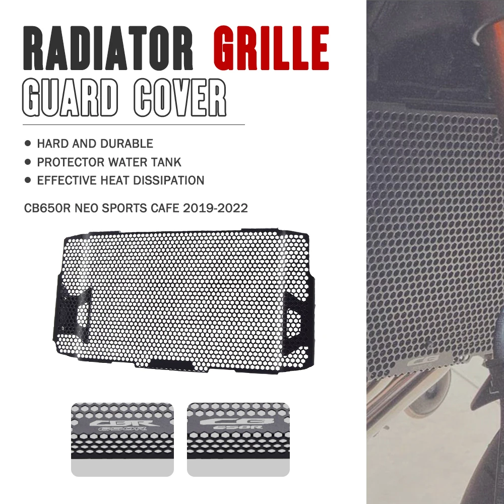 

For Honda CBR 650R CBR650R 2020 2021 Motorcycle Radiator Grille Protective Cover Guards Radiator CB650R Neo Sports Cafe CB650R