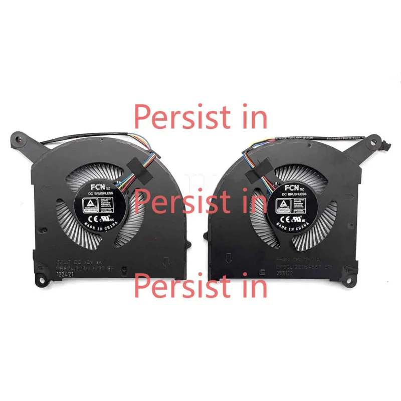 Новый вентилятор процессора и графического для Gigabyte Aero 16 17 KE5 XE5 YE5 KE4 XE4 RP86YE RP87YE5