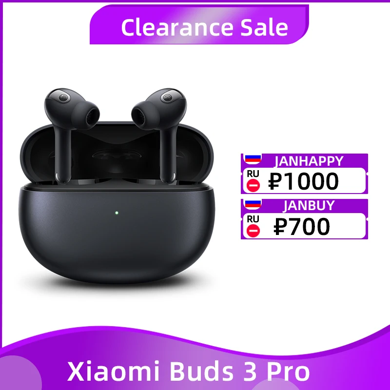 TWS-наушники Xiaomi Buds 3 Pro Bluetooth 5 2 ANC HiFi микрофона IP55 для 12 PRO | Электроника