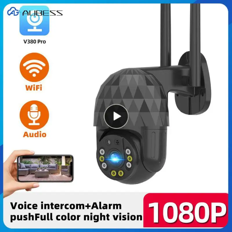 

Wifi Ip Camera 1080p Infrared Surveillance Cameras Cctv Wireless Cameras 2 Million Pixels Night Vision Two-way Voice Intercom