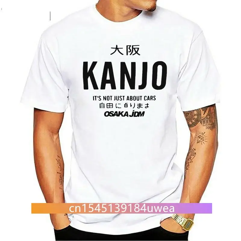2019 2019 New 100% Cotton T-Shirts Men Cotton Men T-shirt High Quality Tee shirts JDM Kanjo Box funny T shirt