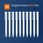 Оригинальная гелевая ручка Xiaomi с гладкой подсветкой, шариковые ручки Mijia для подписей, сменные синиекрасныечерные стержни, прочная ручка