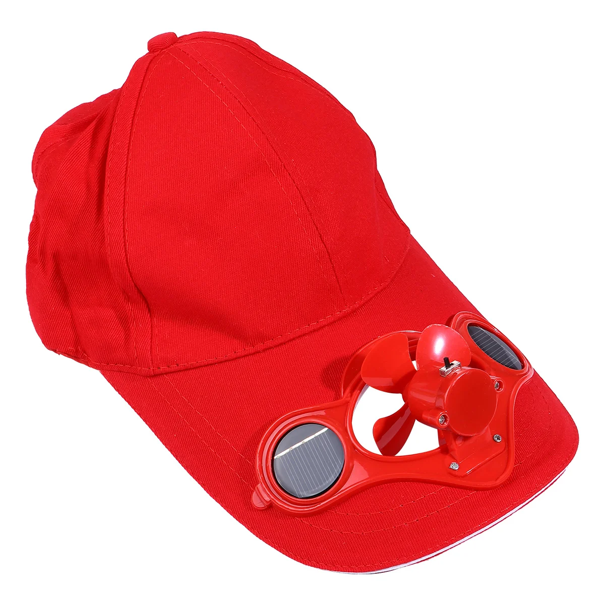 

1PC Sun Block Hat Fan Solar Energy Storage Children with Switch