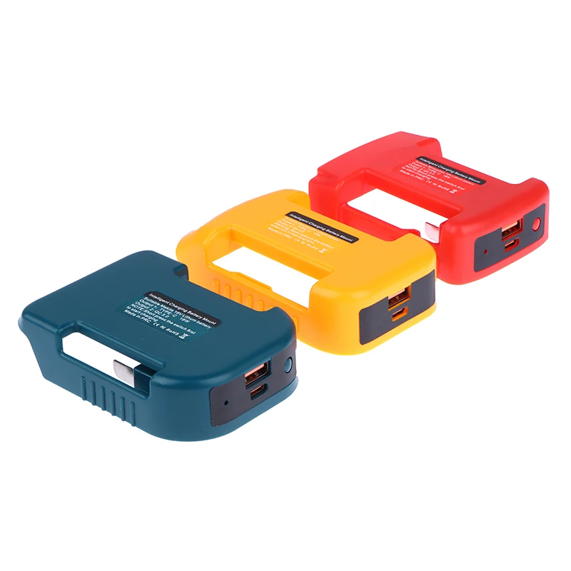 

Быстрое зарядное устройство для Makita 18V BL1840 DW MLK USB C TYPE-C18W/USB QC3.0