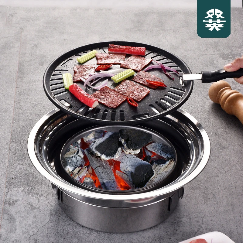 한불구구이 이 릴 Корейская решетка для барбекю домашний Oven духовка уличная печь