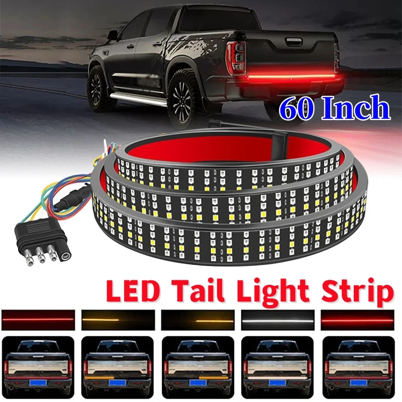 

60 Inch Universal Car LED Tail Light Strip Pickup Truck Rear Tailgate Light Bar