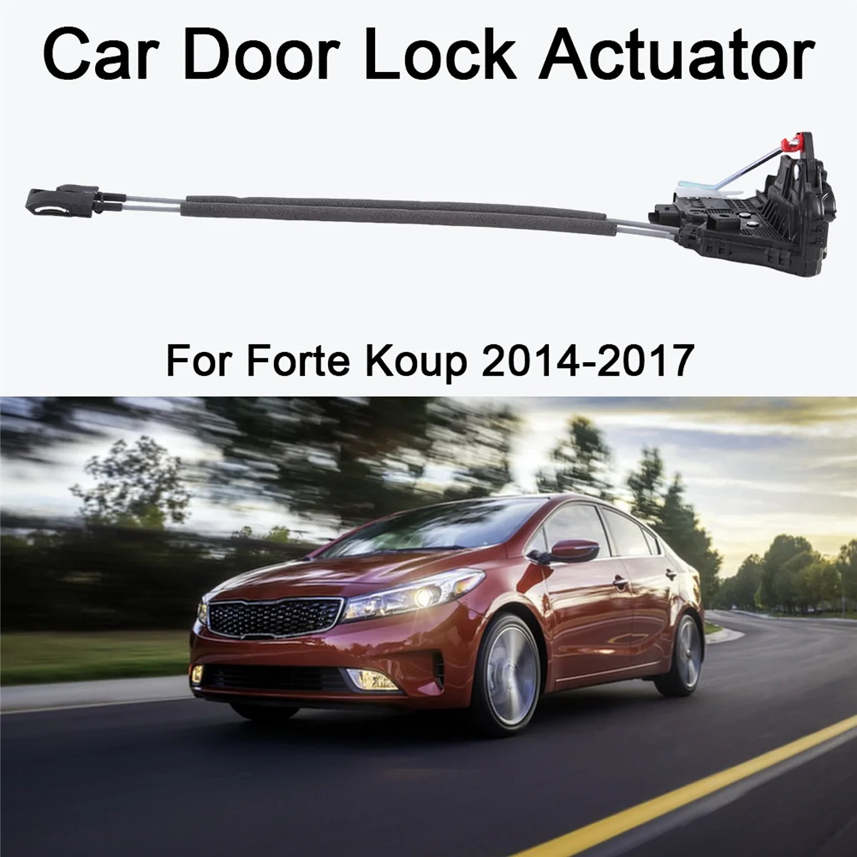 81410-A7011 Привод замка задней левой двери автомобиля для Kia Forte Koup 2014-2017
