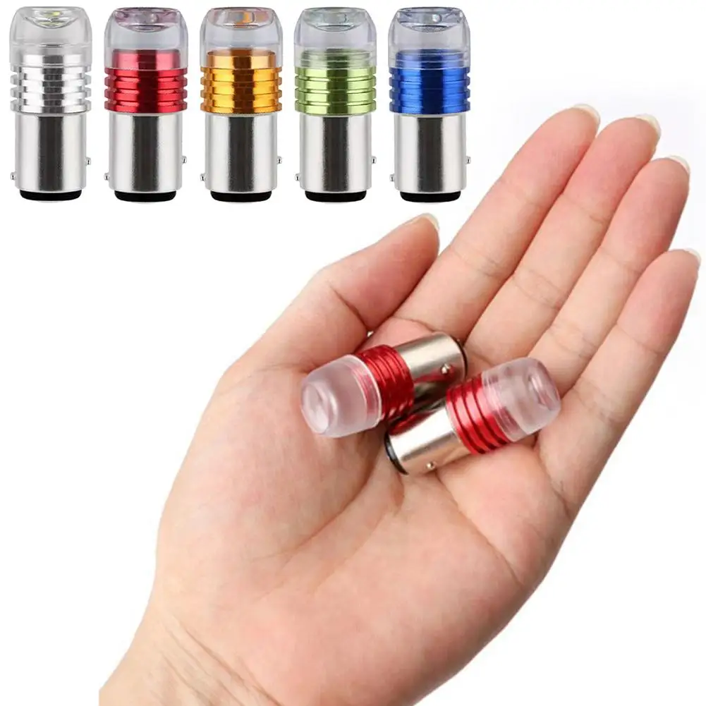 

1pcs Fast Flashing Brake Light LED Car Tail Light Motorcycle 3smd 12V Accessories Lights 6W Lamp Rear I5K3