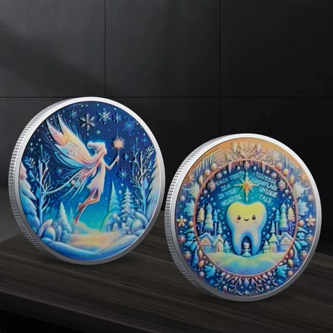 Позолоченная монета Зубной феи