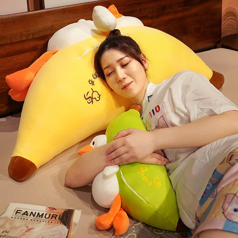 

Creative Funny Banana Duck Doll Soft Plush Toy Long Pillow Play Cartoon Rag Doll Banana Duck Sofa Cushion Interior Decoration